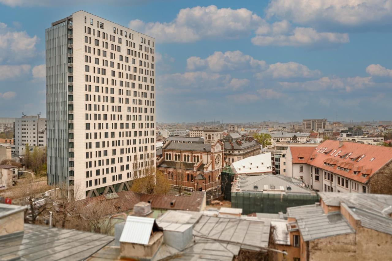 בוקרשט Splendid 2Br Apartment With Breathtaking Views Of Casa Poporului מראה חיצוני תמונה